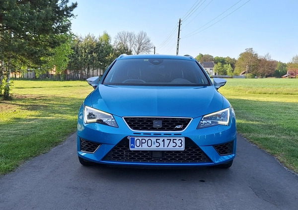 Seat Leon cena 76600 przebieg: 139000, rok produkcji 2016 z Opole małe 254